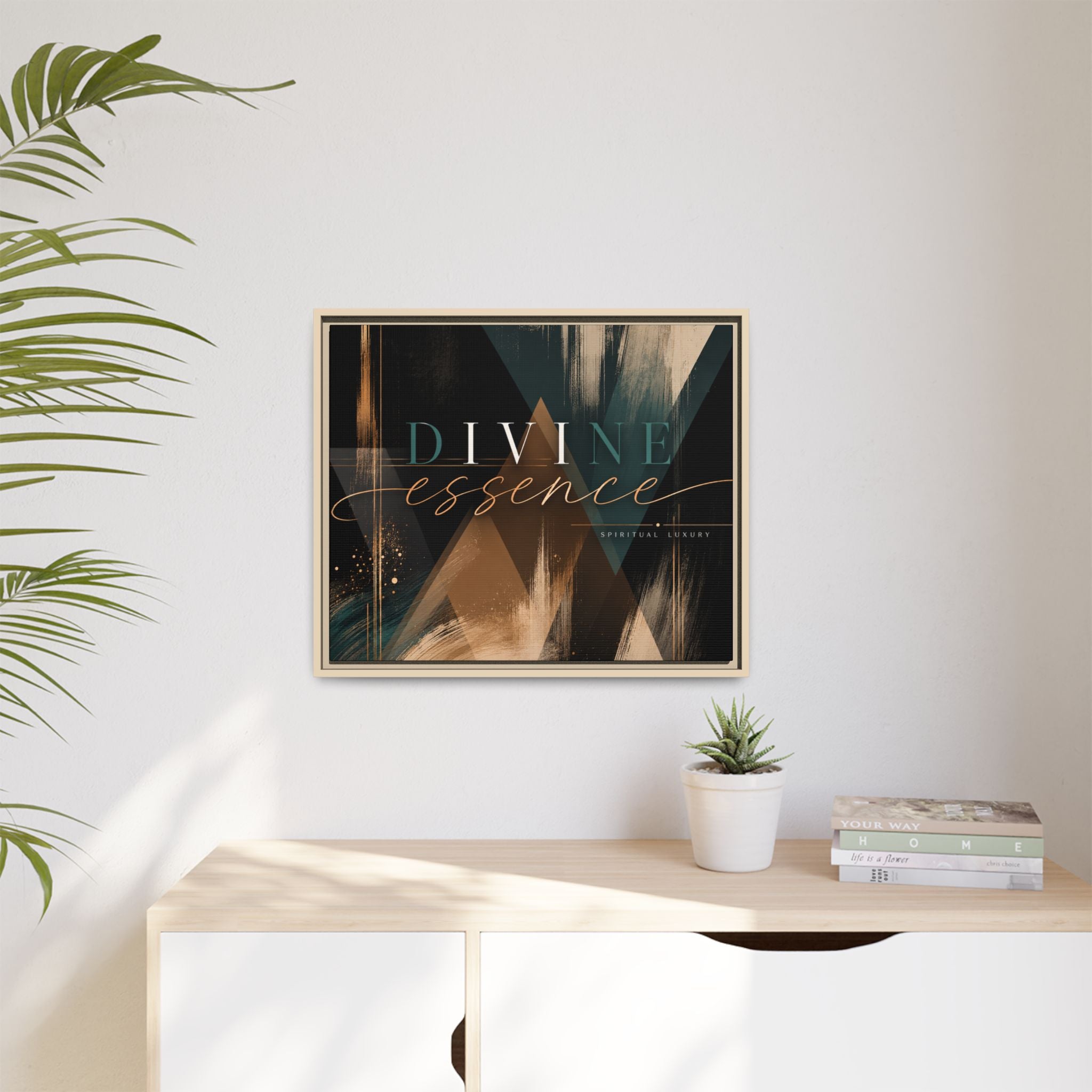 Divine Essence" Abstract Spiritual Luxury Wall Decor
