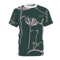 Exxenze Floral Outline All-Over Print Tee