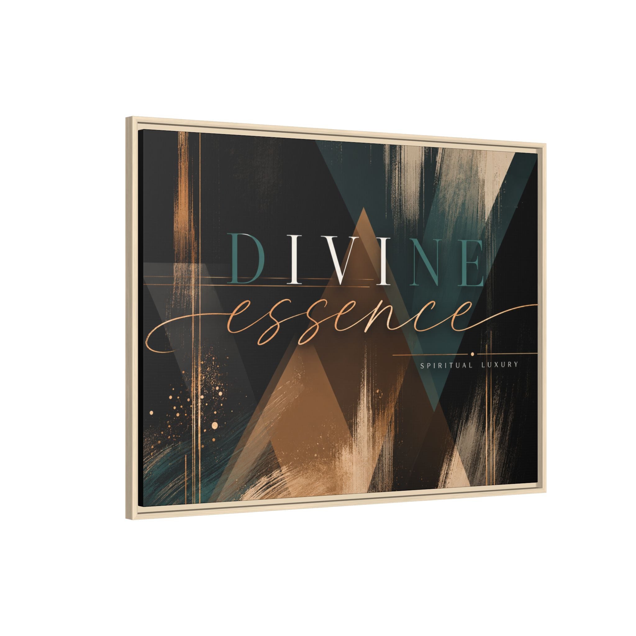 Divine Essence" Abstract Spiritual Luxury Wall Decor