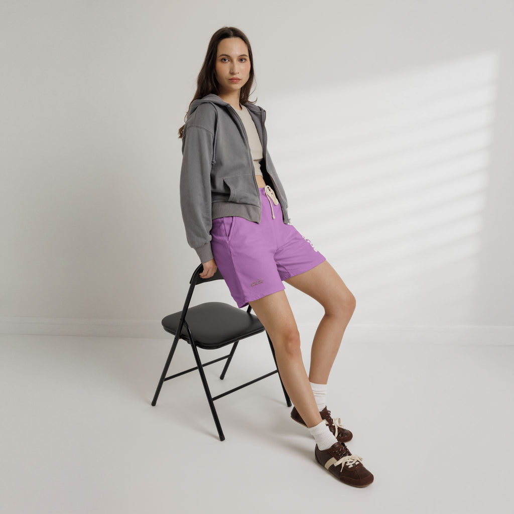 Ambiguous Vertical Script Sweat Shorts