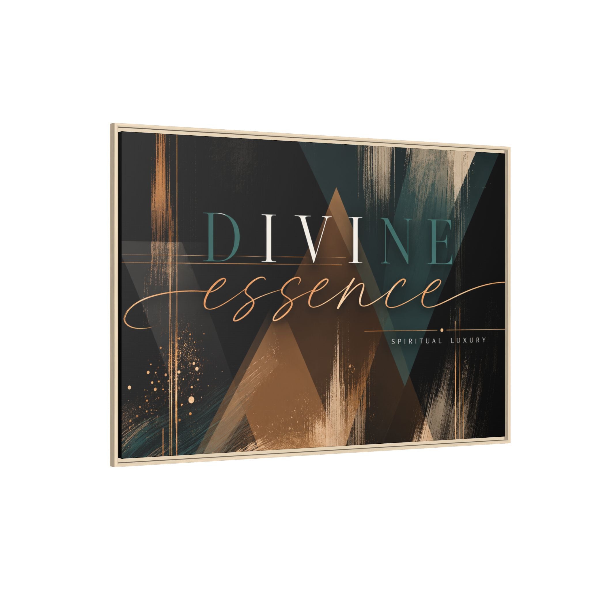 Divine Essence" Abstract Spiritual Luxury Wall Decor