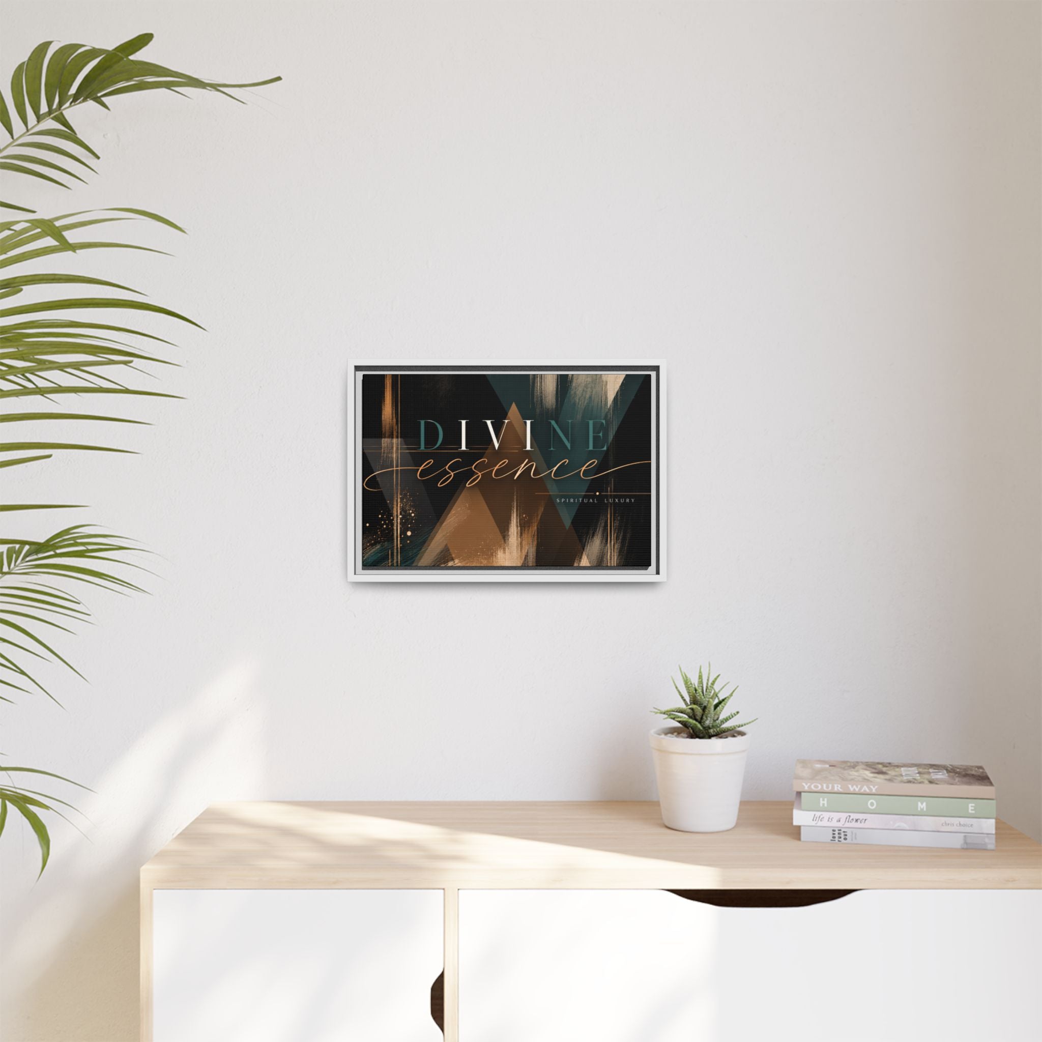 Divine Essence" Abstract Spiritual Luxury Wall Decor