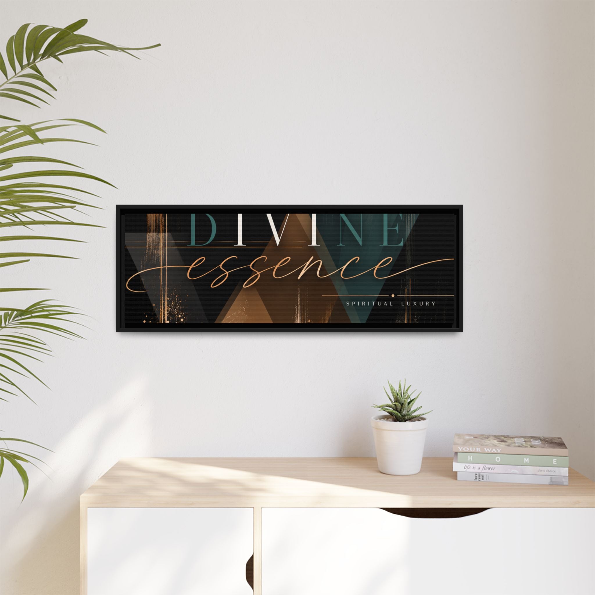 Divine Essence" Abstract Spiritual Luxury Wall Decor
