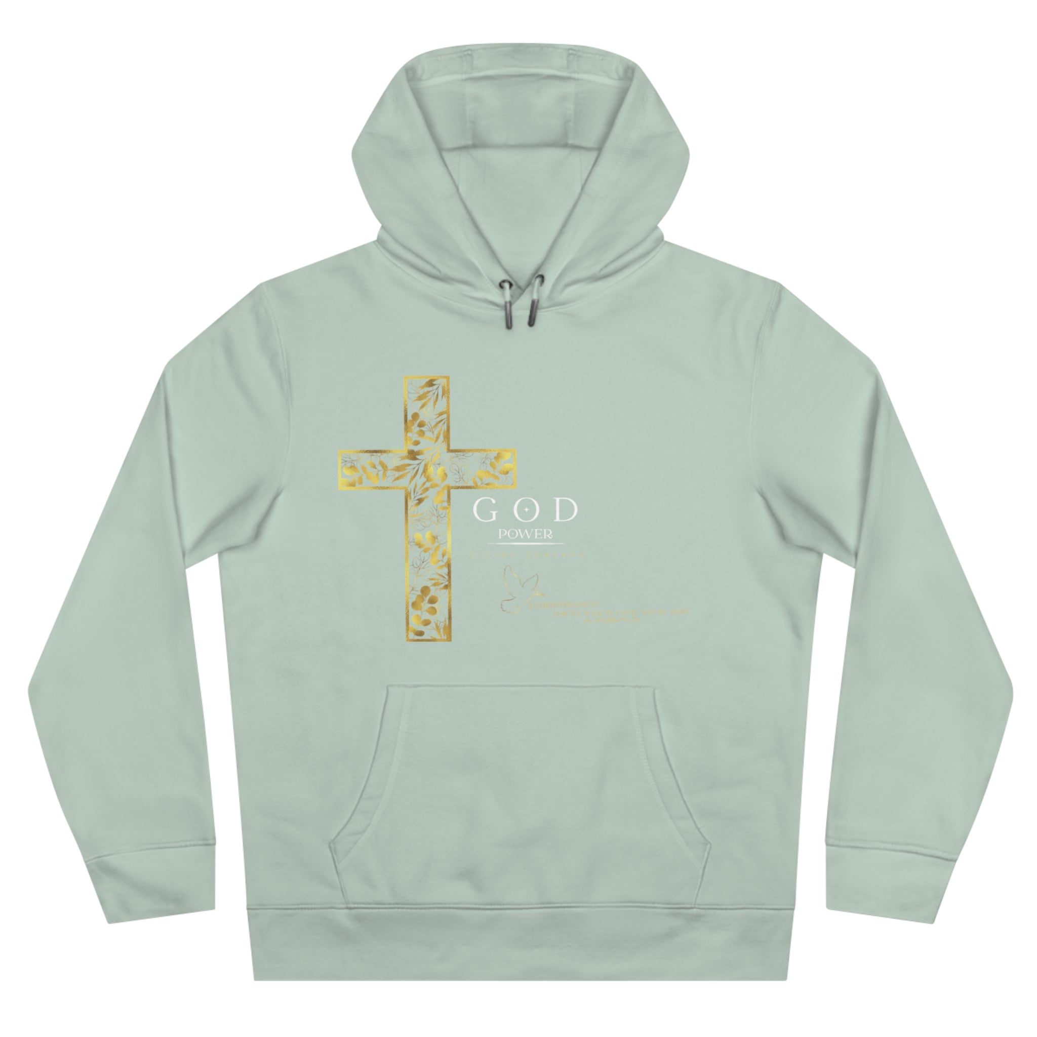 God Power Hoodie-Corinthians 5:7 Hoodie