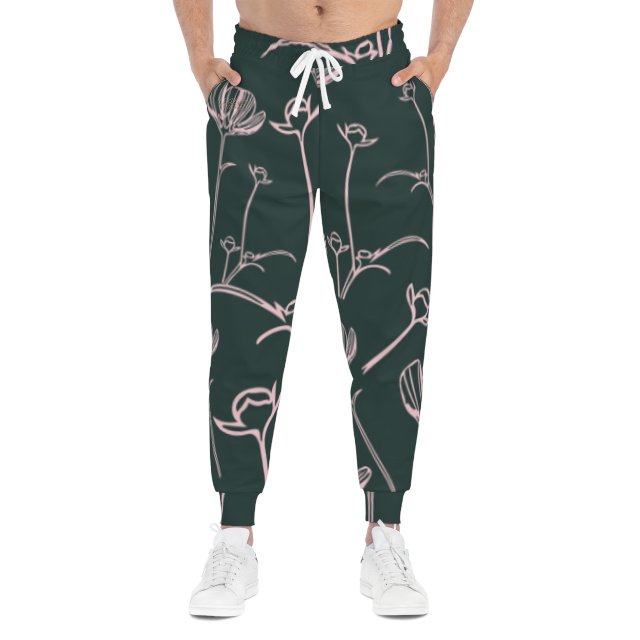Ezzence Floral Sketch Joggers