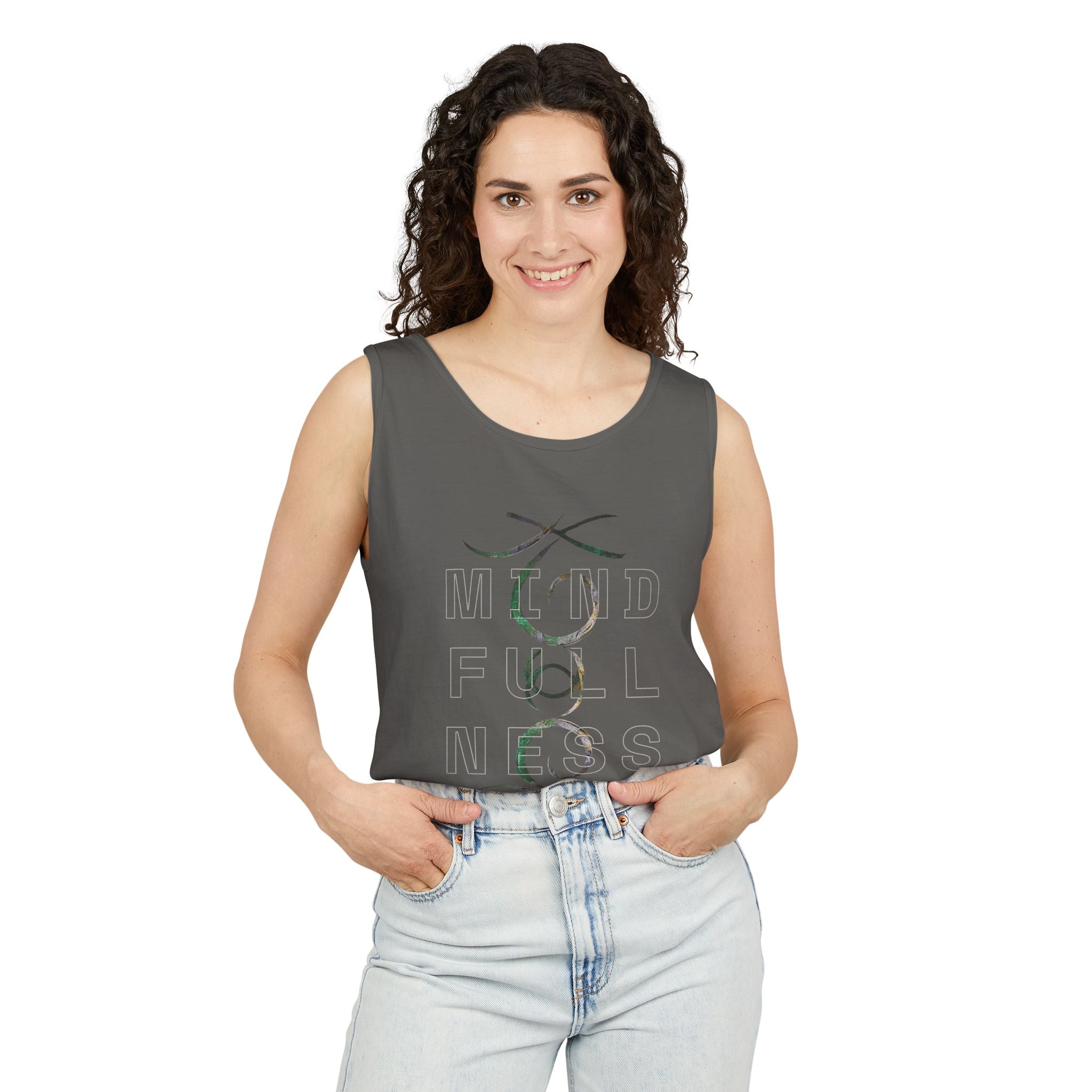 Mindfulness Matters Tank Top — Meditation/Yoga Inspirational Tank