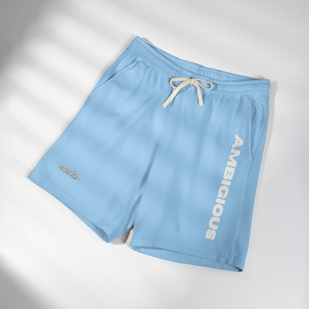 Ambiguous Vertical Script Sweat Shorts