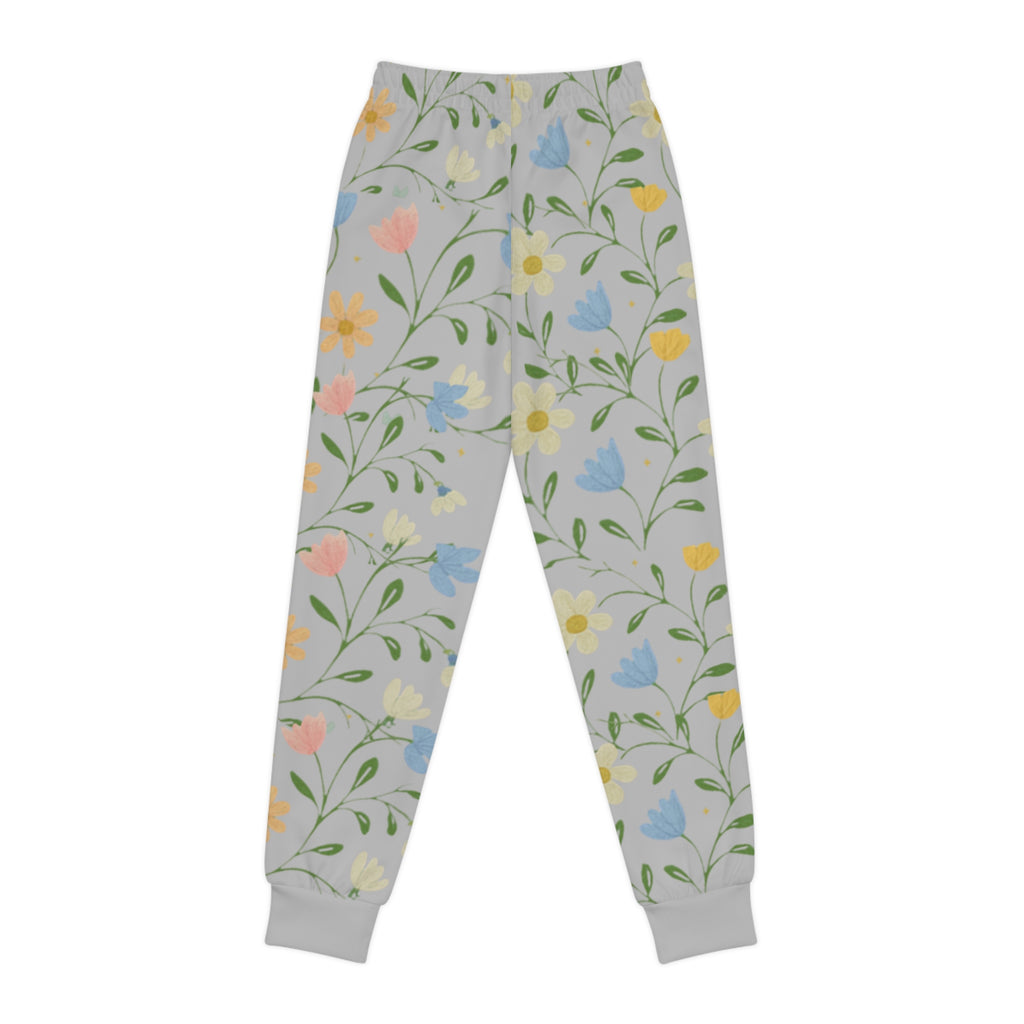 Joyful Bloom™ Youth Joggers – Grey