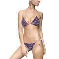 Floral Dandelion Tie-Side Bikini