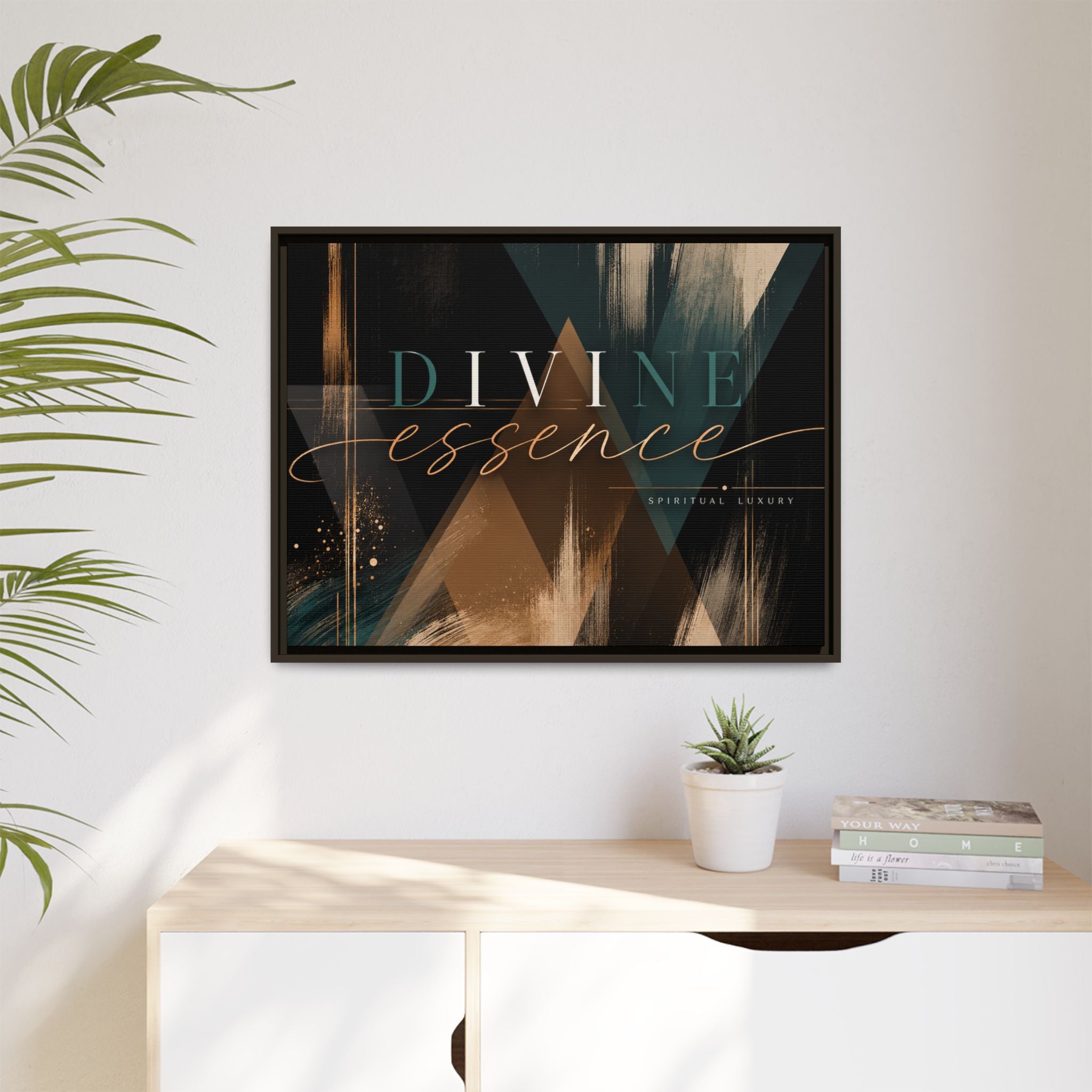 Divine Essence" Abstract Spiritual Luxury Wall Decor