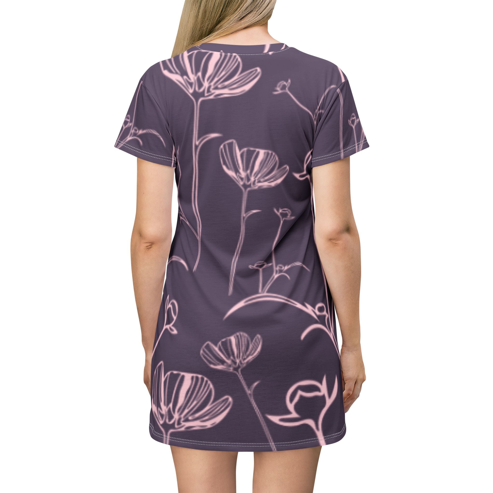Floral T‑Shirt Dress