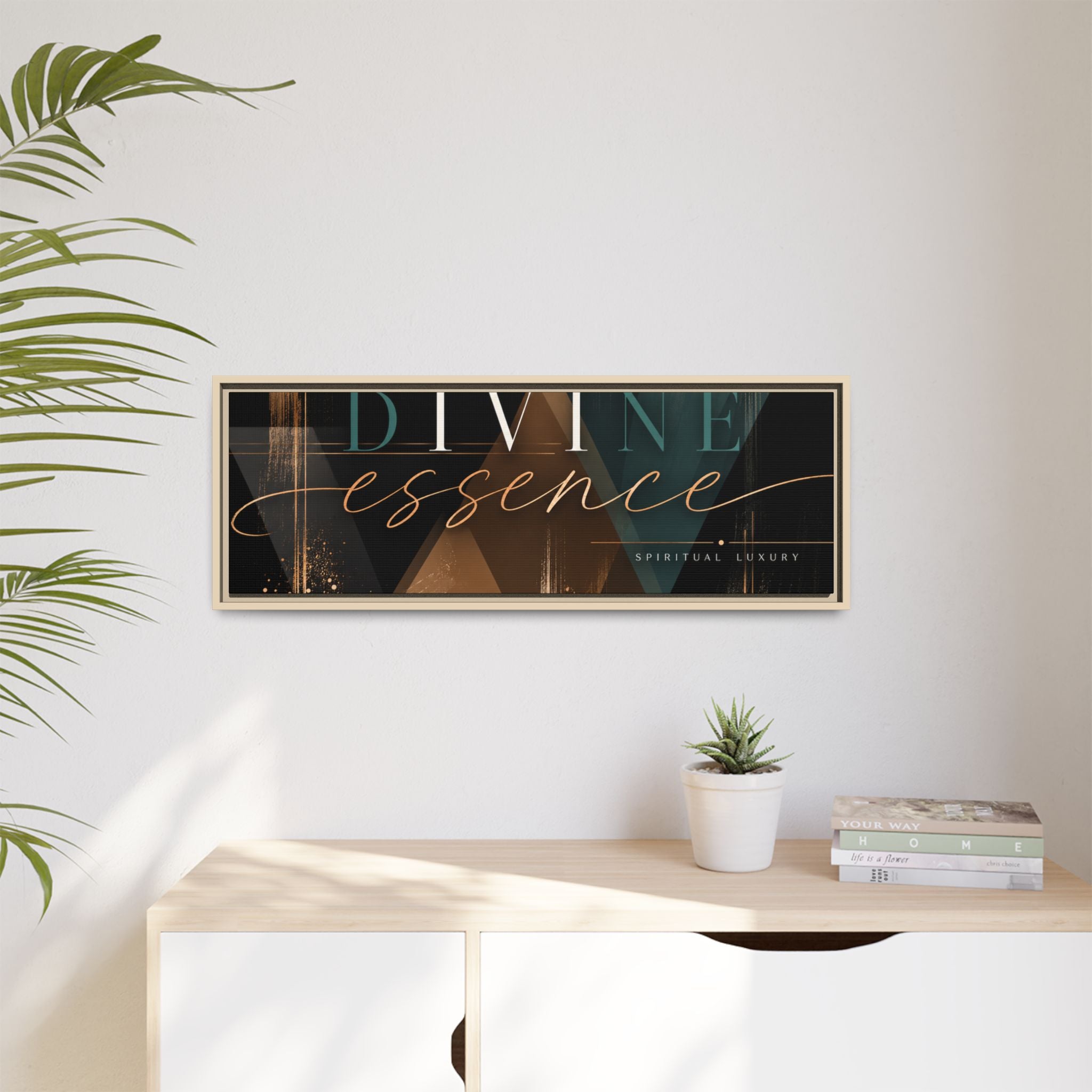 Divine Essence" Abstract Spiritual Luxury Wall Decor
