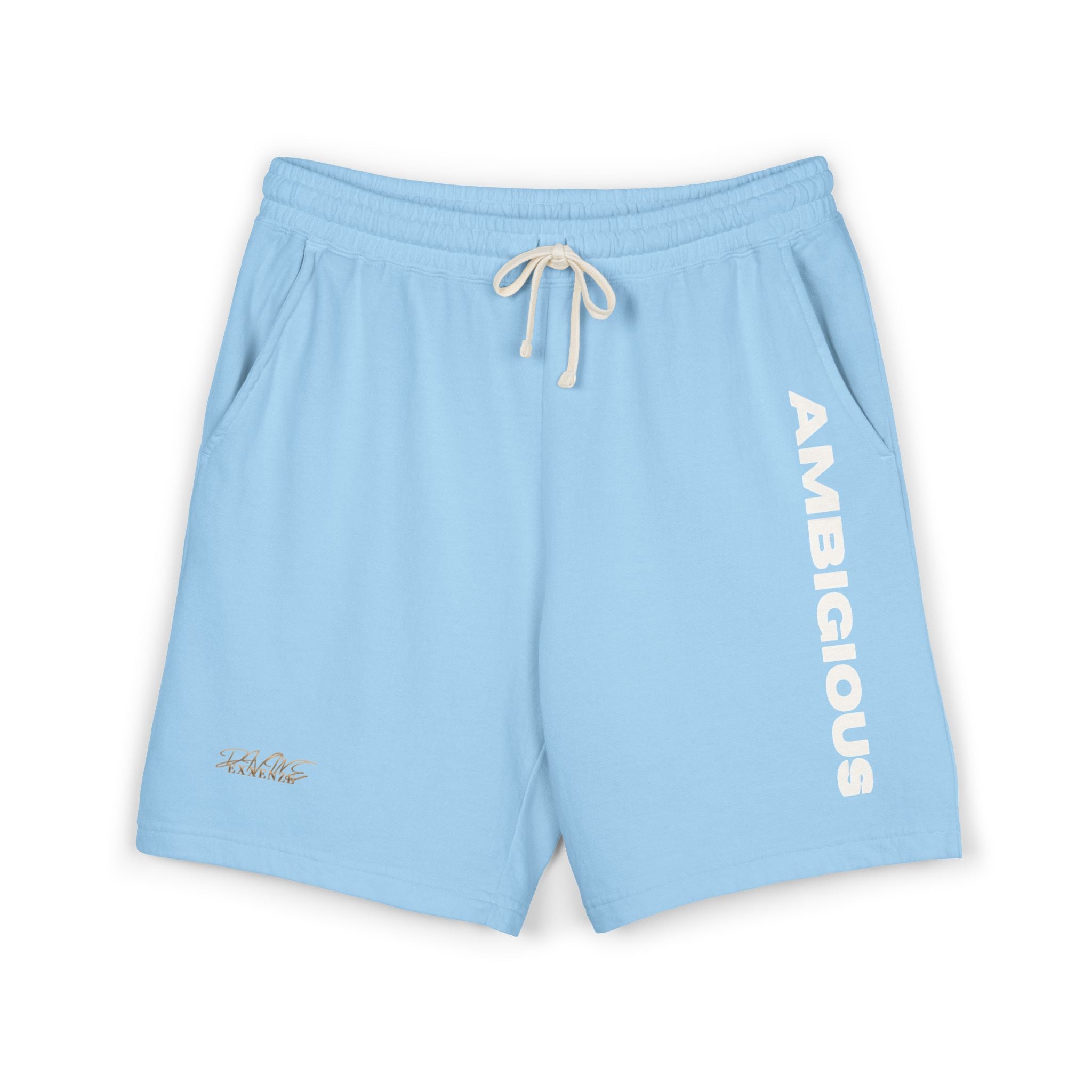 Ambiguous Vertical Script Sweat Shorts