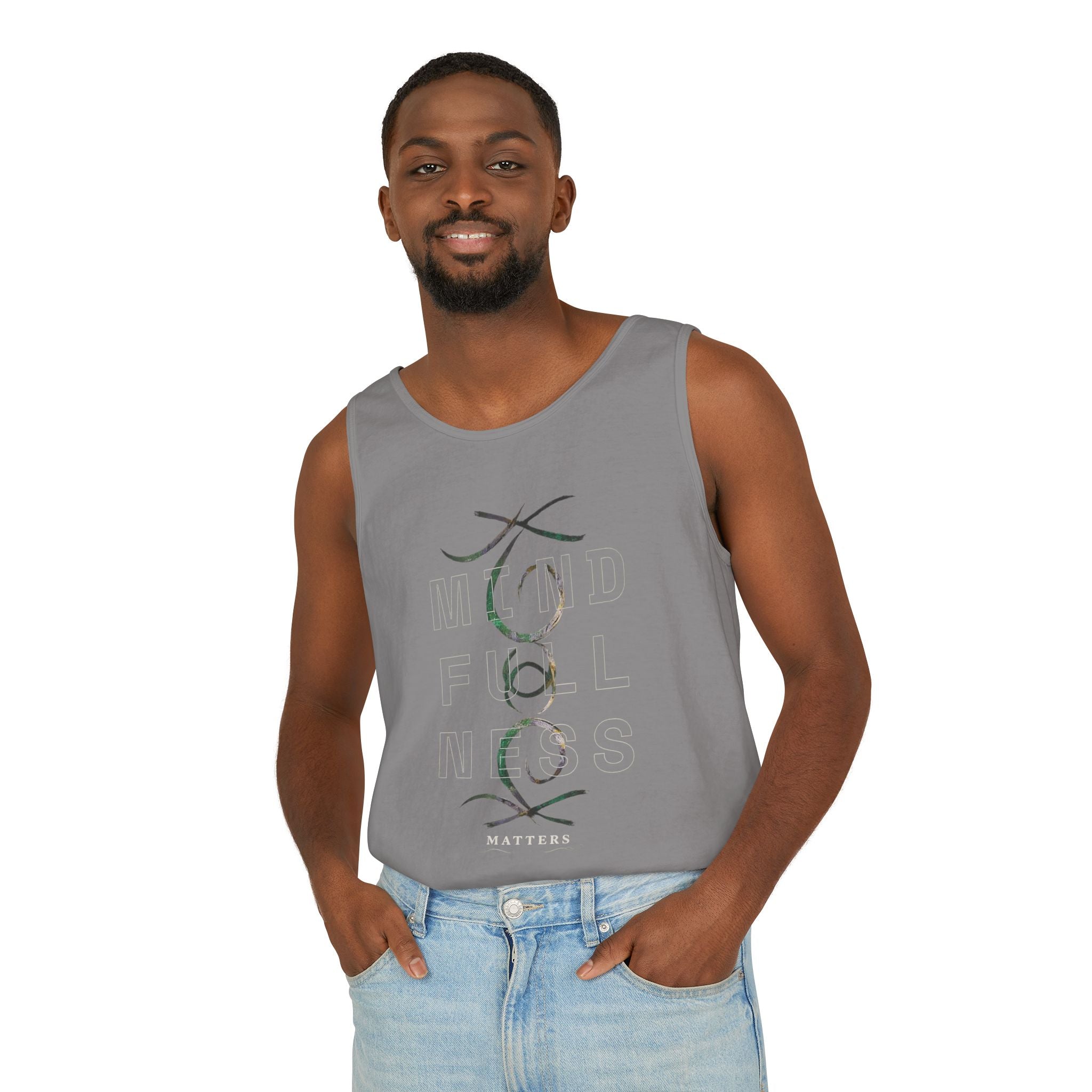 Mindfulness Matters Tank Top — Meditation/Yoga Inspirational Tank