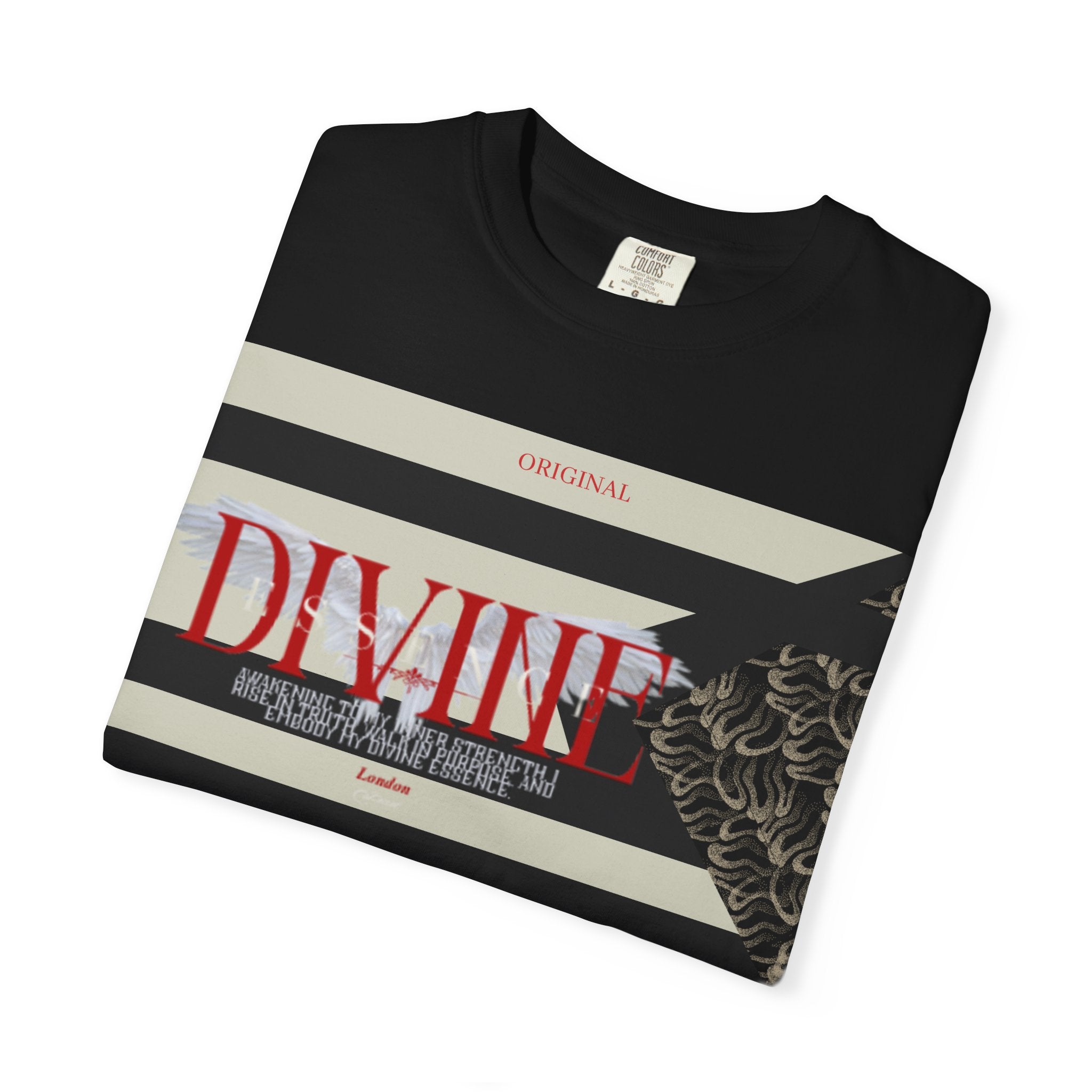 Divine Graphic T-Shirt — Vintage Snake Print Tee