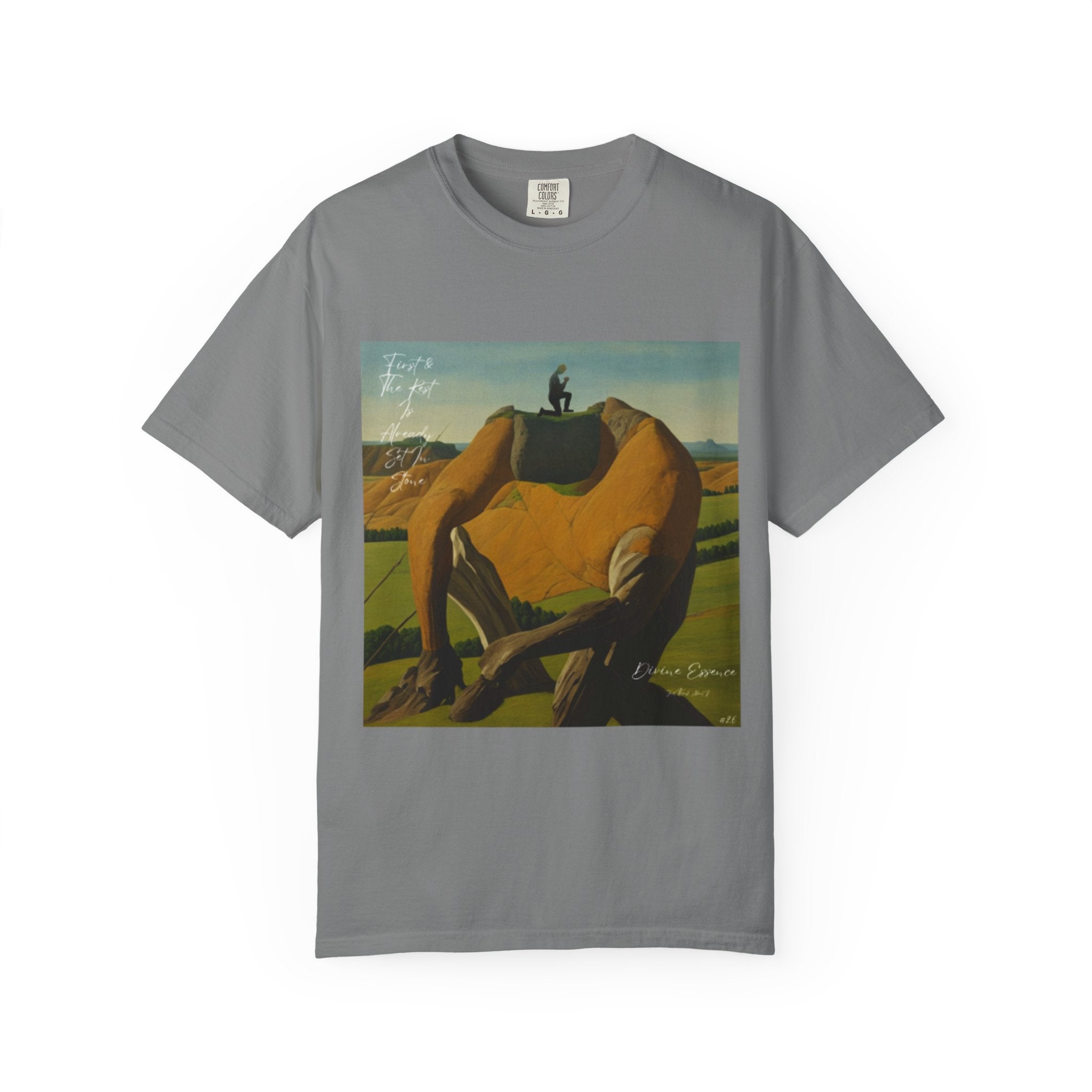 T-Shirt — Surreal Giant and Rider Art Print Tee