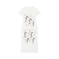Women's V-Neck Short Sleeve Maxi Dress