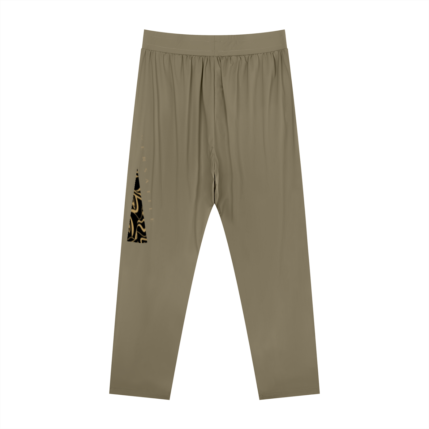 Men's Straight Leg Elastic Waist Pants