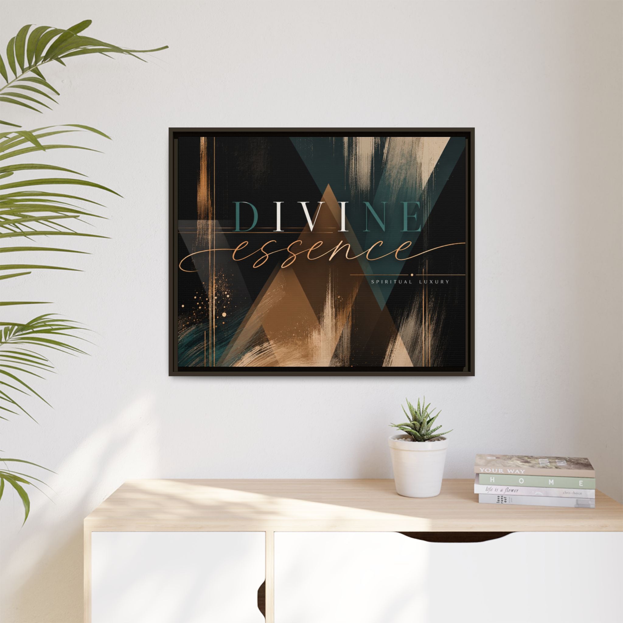 Divine Essence" Abstract Spiritual Luxury Wall Decor