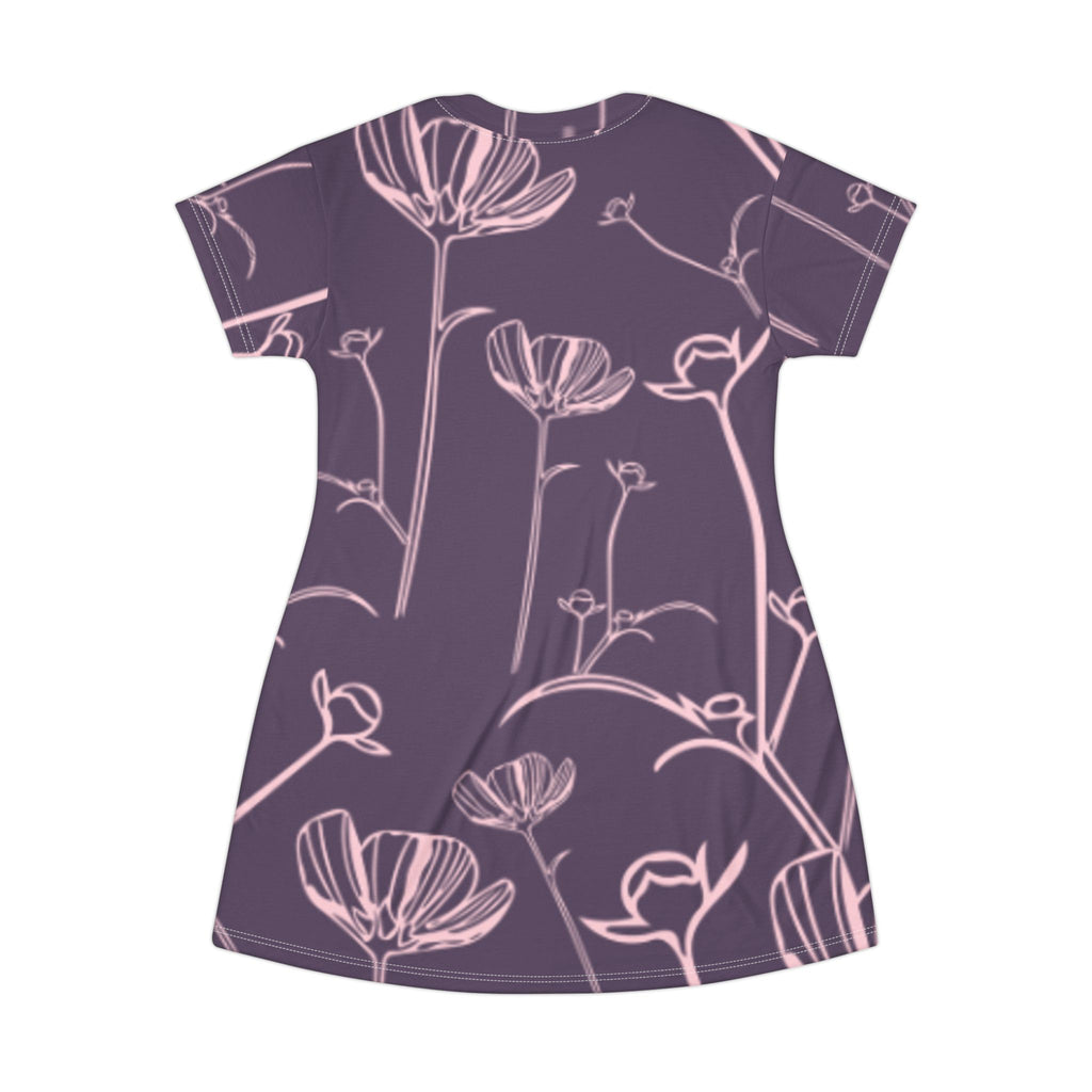 Floral T‑Shirt Dress