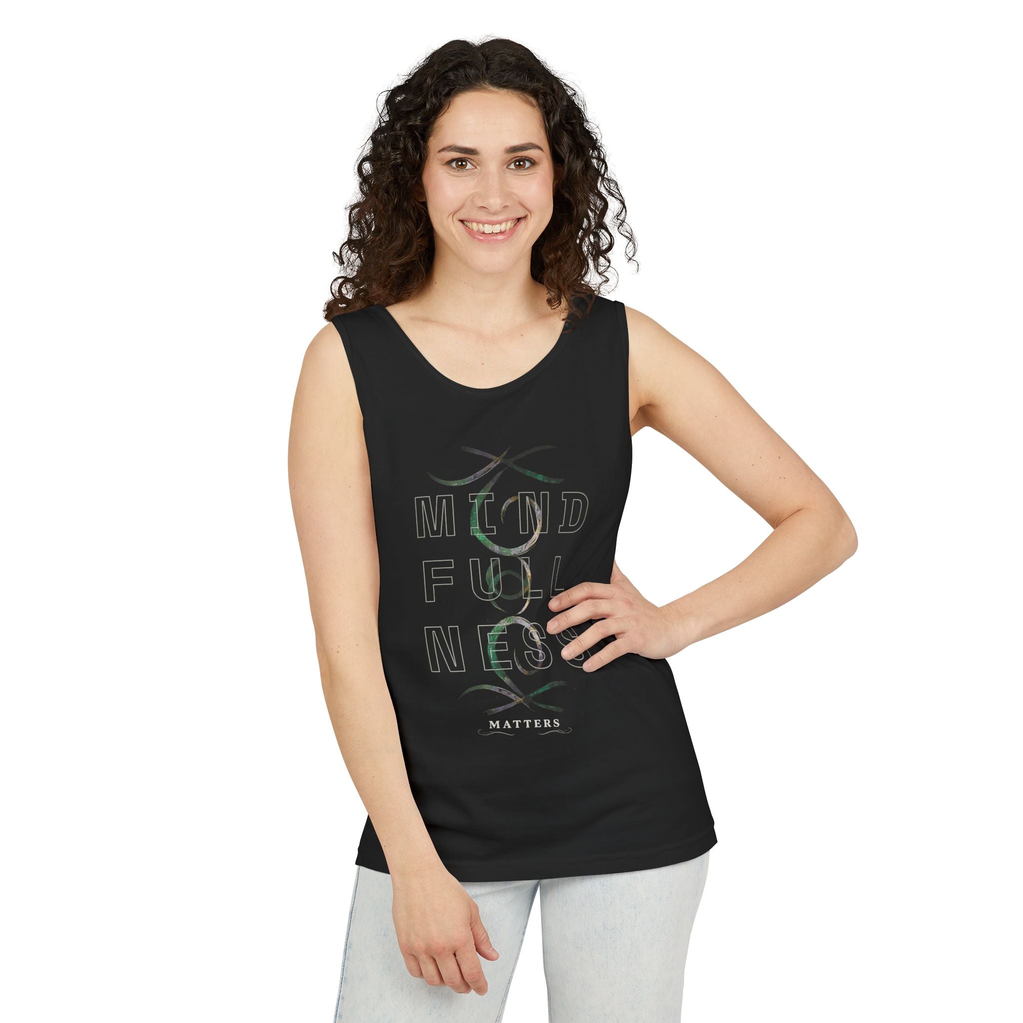 Mindfulness Matters Tank Top — Meditation/Yoga Inspirational Tank