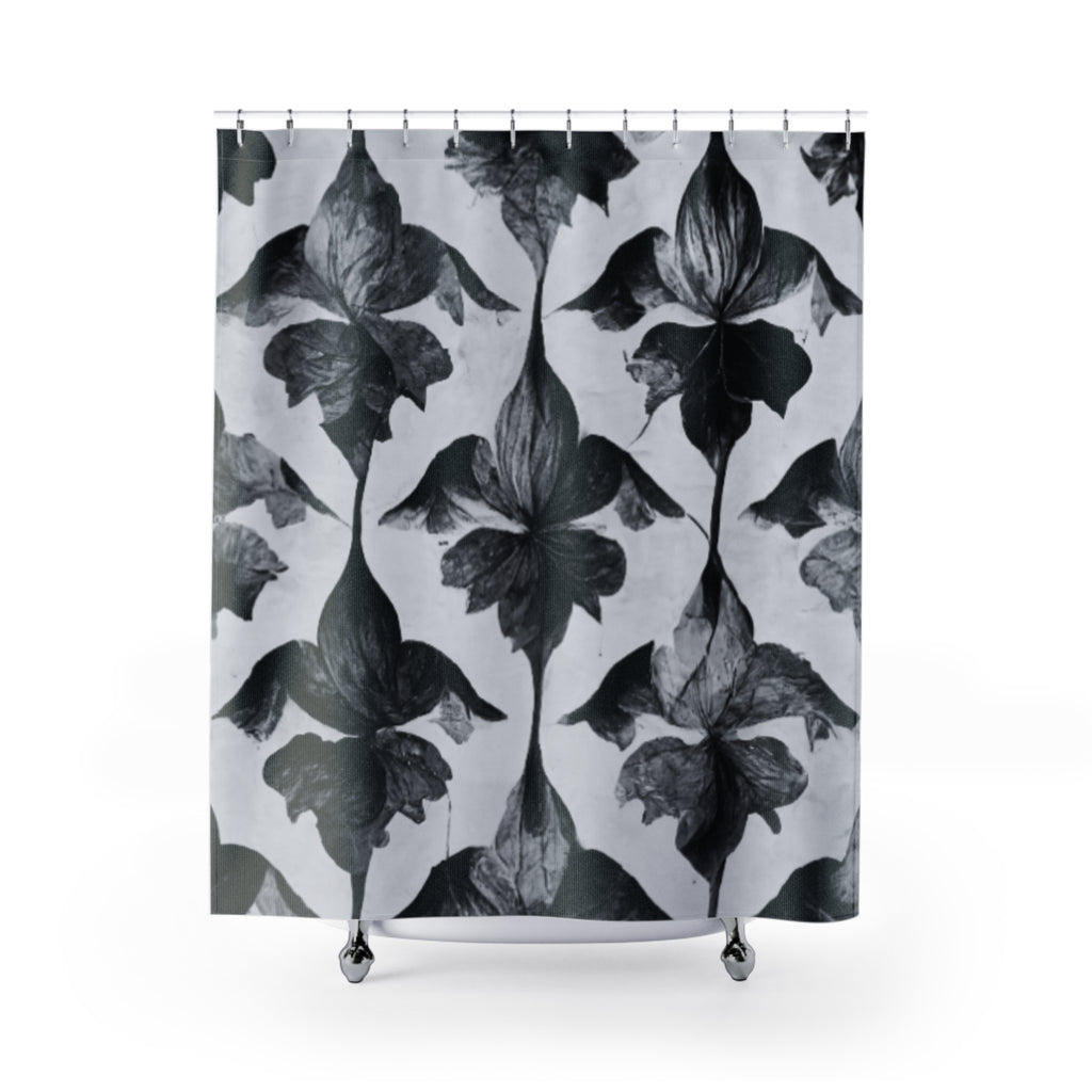 Midnight Botanica™ Shower Curtain