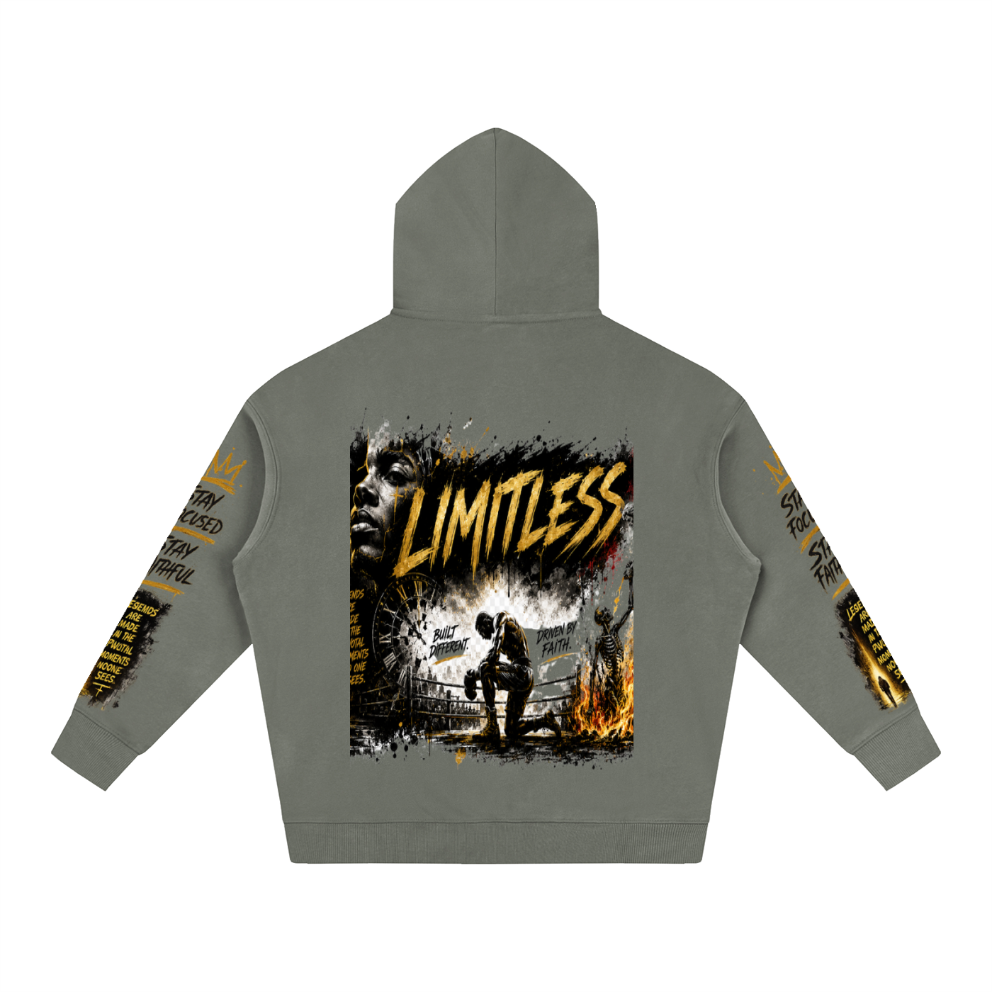 Oversize Fleeced Hoodie