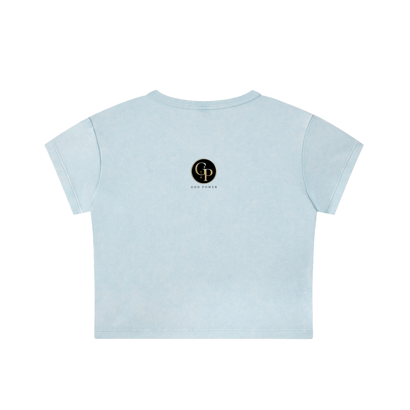 Snow Washed Crop Top