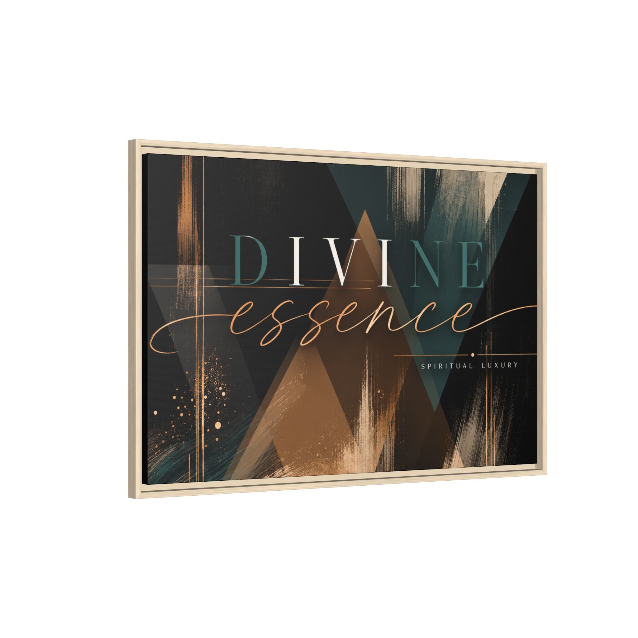 Divine Essence" Abstract Spiritual Luxury Wall Decor