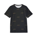 Men's Black Gold Exxenze Logo All-Over Print