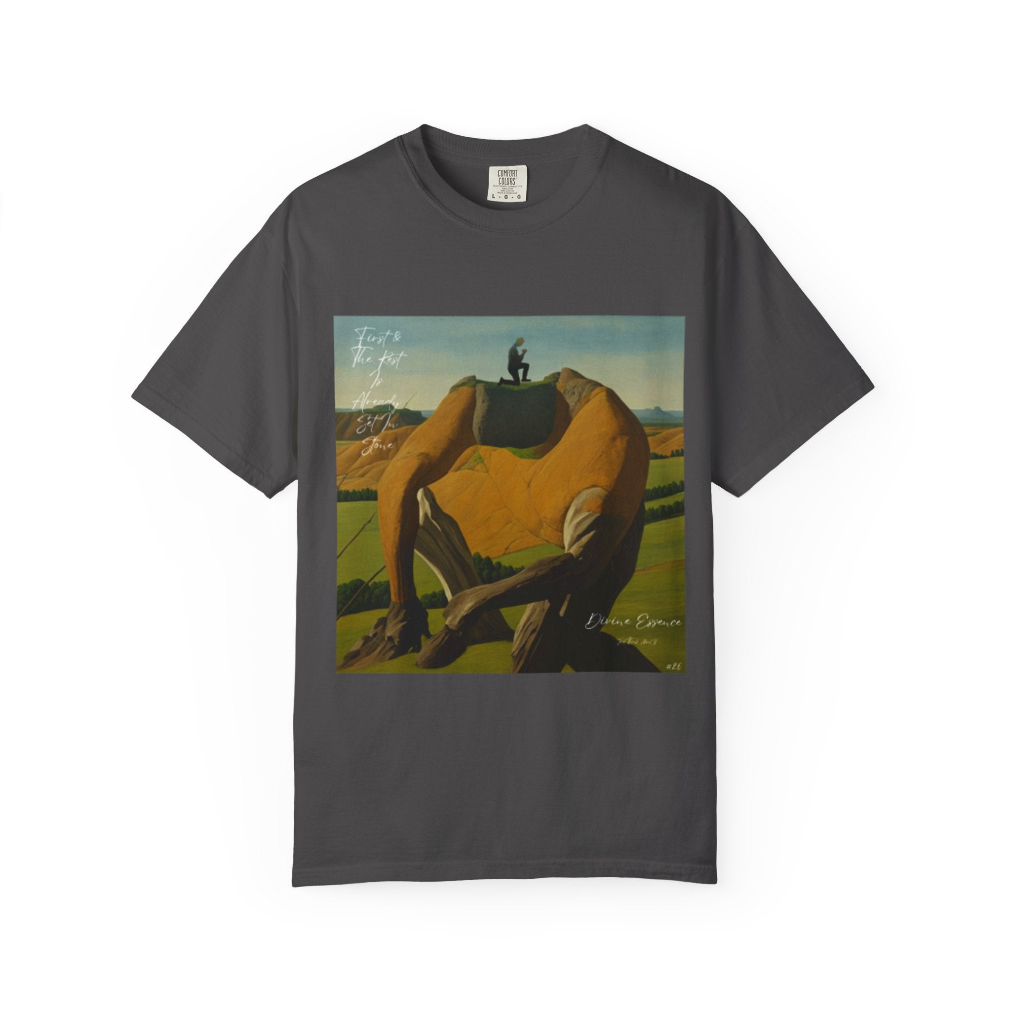 T-Shirt — Surreal Giant and Rider Art Print Tee
