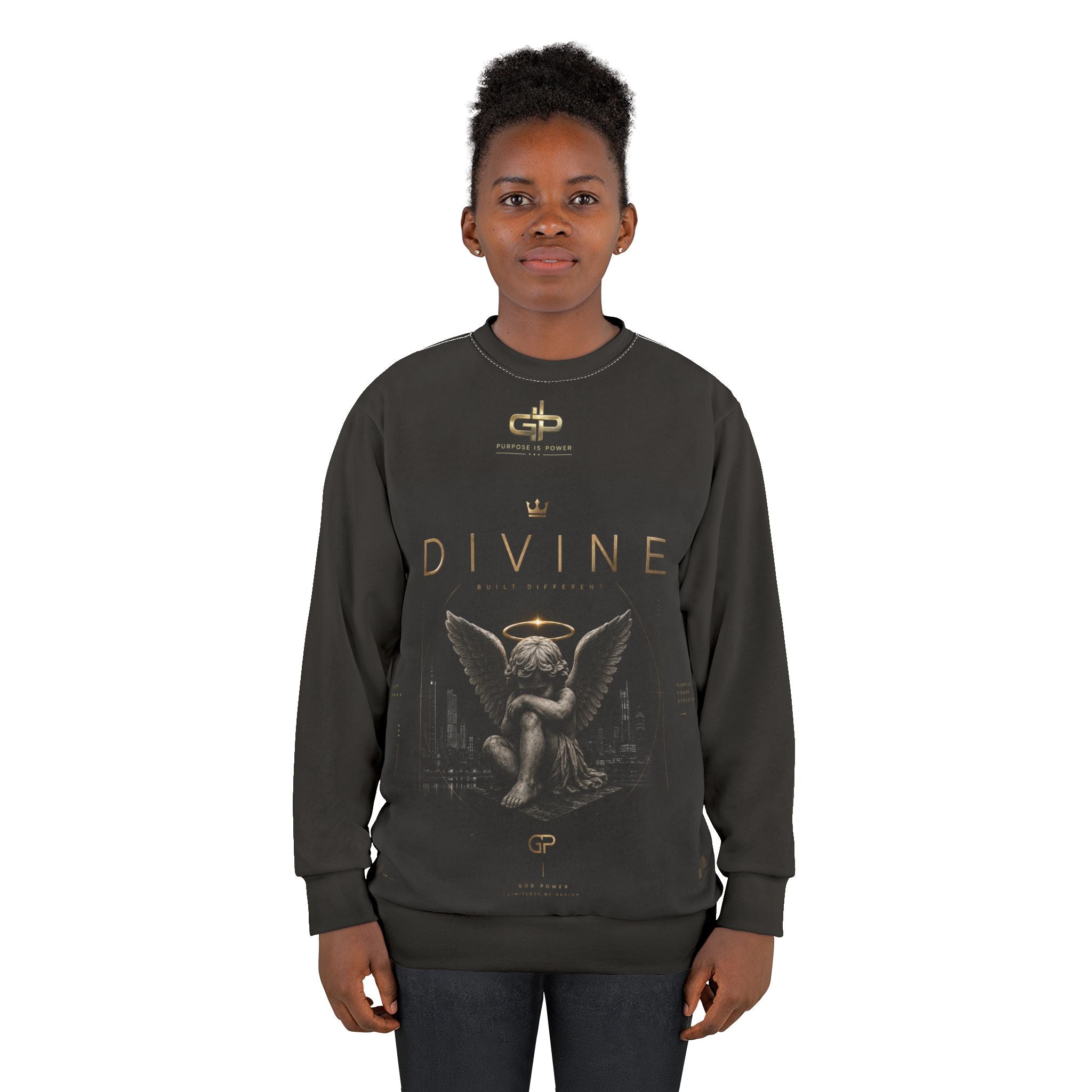 Divine Angel Graphic Sweatshirt
