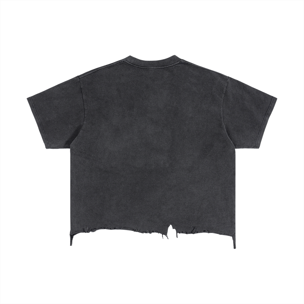 God Power Inner Beauty™ Vintage Distressed Hem T-Shirt