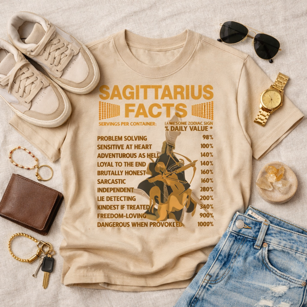 Sagittarius Facts -Cooling T-Shirt