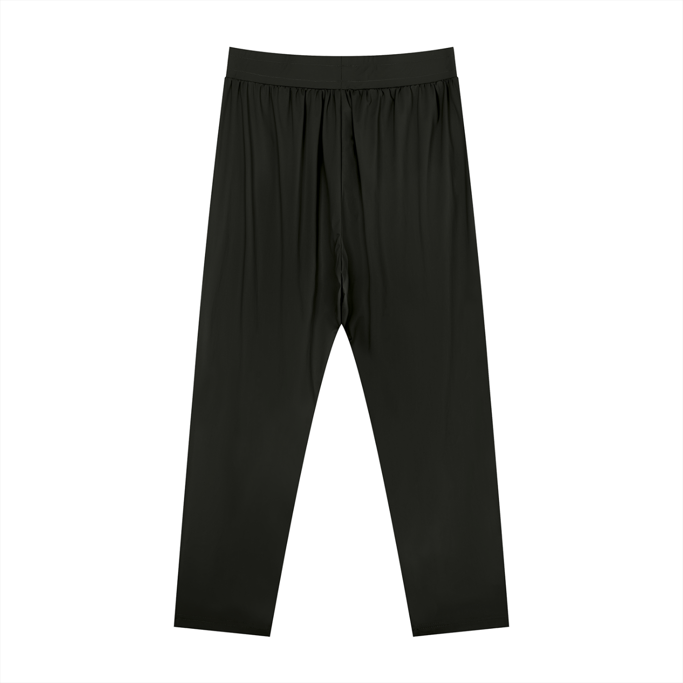 Men's Straight Leg Elastic Waist Pants