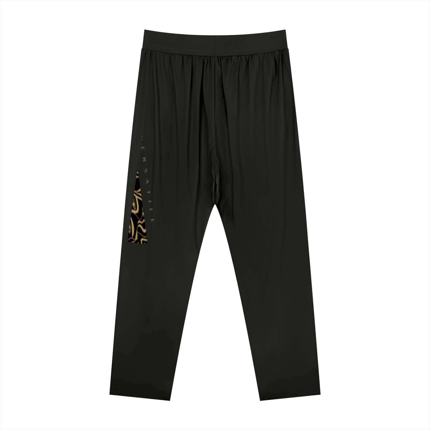 Men's Straight Leg Elastic Waist Pants