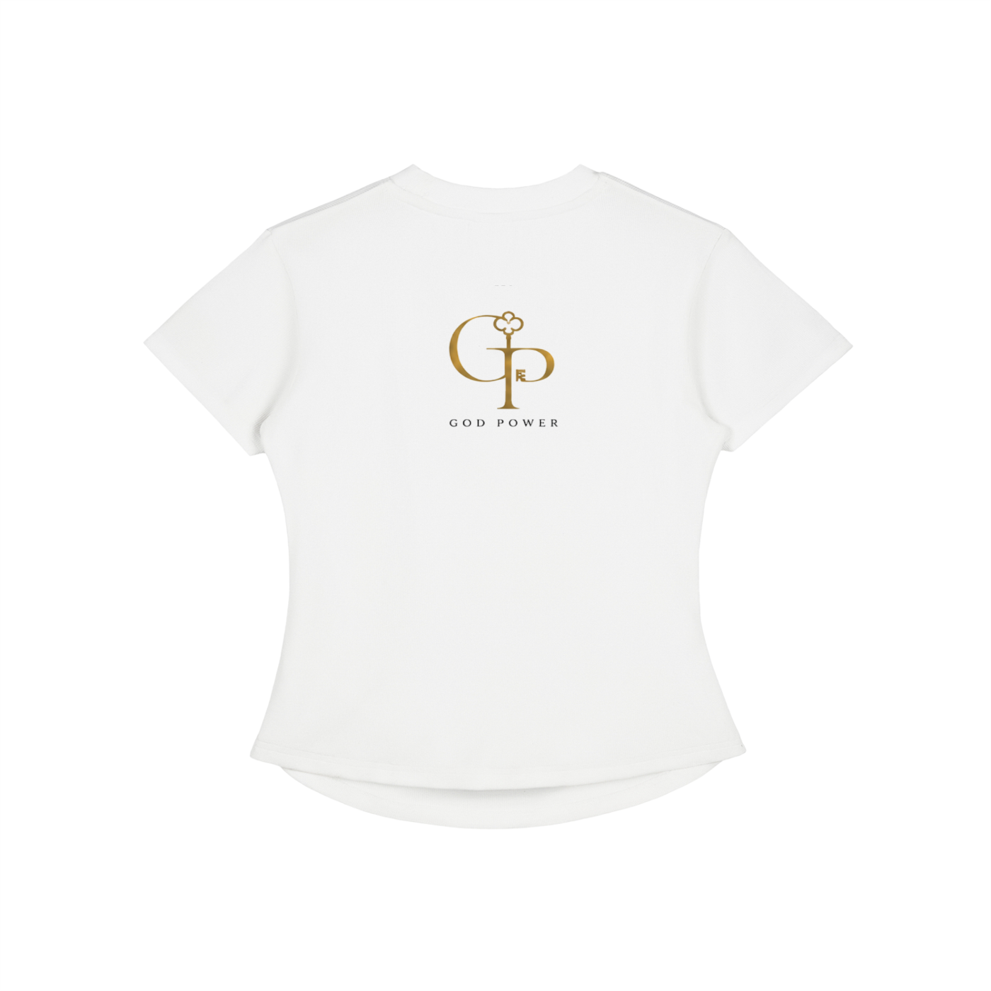 Vintage Washed Bodycon Cotton T-Shirt
