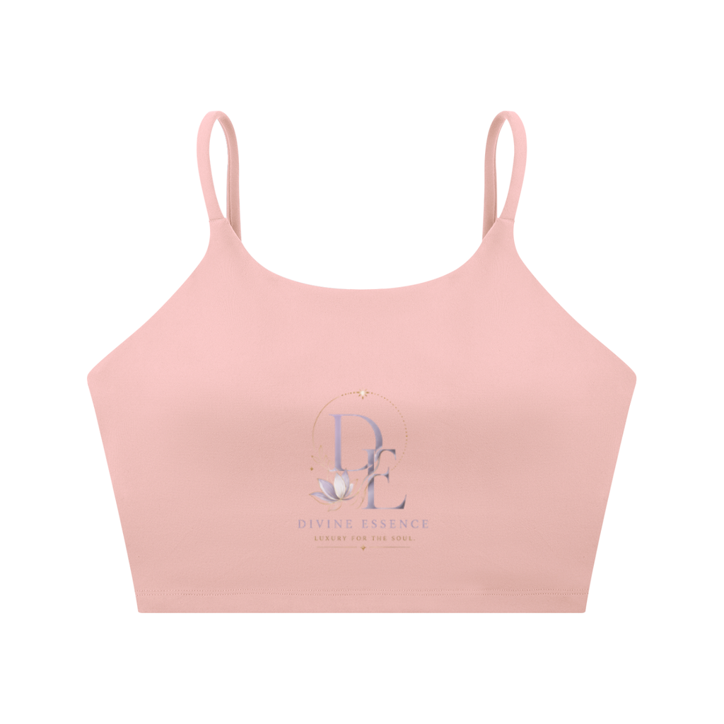 Spaghetti Strap Yoga Sports Bra