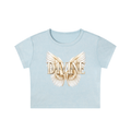 Snow Washed Crop Top